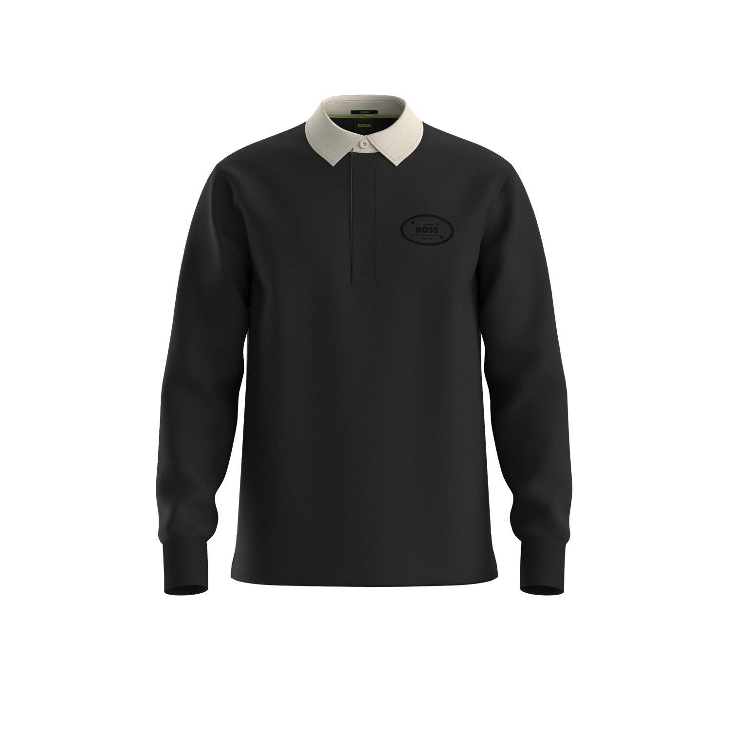 Men's Hole19 Percy Long Sleeve Polo | HUGO BOSS | Shirts & Polos